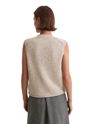 Marc O'Polo Tweed-Cardigan regular in Chalky Mauve Melange