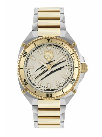 Plein Sport Analoguhr für Herren in gold