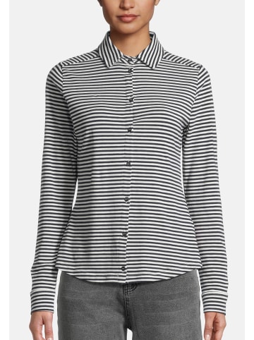 Salzhaut Langarmbluse für Damen in blau