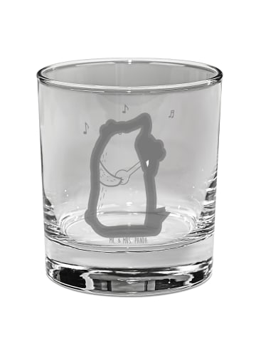 Mr. & Mrs. Panda Gin Glas Bär Lied ohne Spruch in Transparent