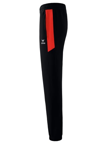 erima Kinder Team Präsentationshose in schwarz/rot