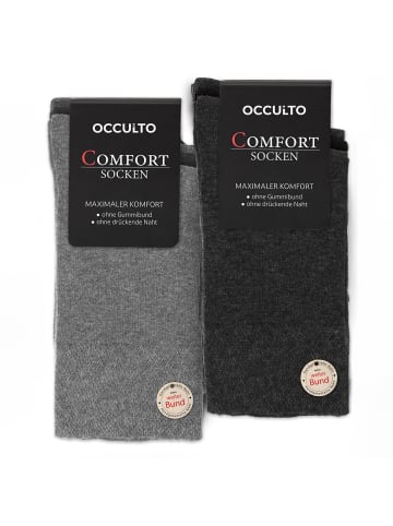 Occulto 10er Pack Komfort Socken Phillip in GrauMix