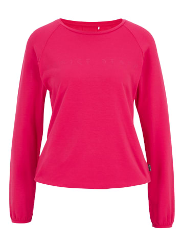 Venice Beach Sweatshirt VB Rylee in ruby red