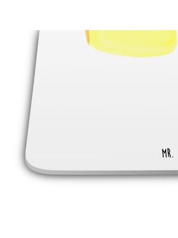Mr. & Mrs. Panda Bierdeckel Toast Marmelade ohne Spruch in Weiß