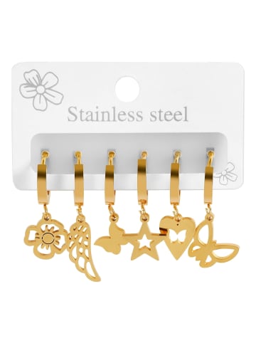 Adeliás Damen Anhänger – Anhänger aus Edelstahl in gold