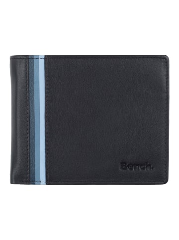 Bench Geldbörse RFID Leder 11 cm schwarz