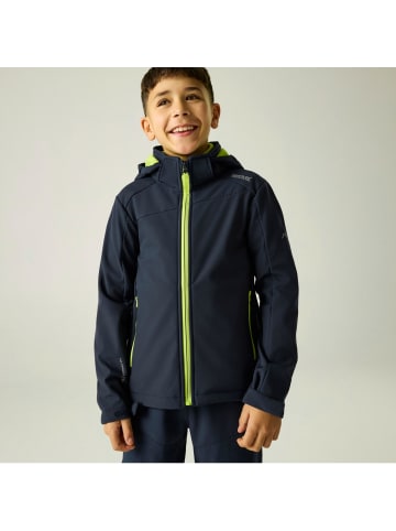 Regatta Softshelljacke mit Kapuze Haydenbury dehnbar und wasserabweisend in Navy