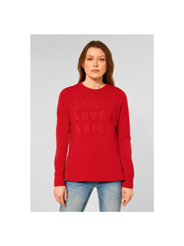 Cecil Sweatshirt in vibrant red