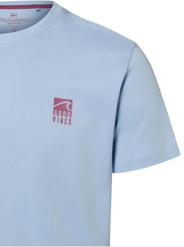 Nils Sundström T-Shirt in hellblau