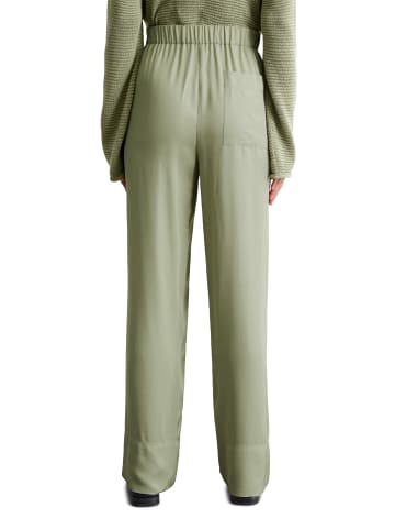 Marc O'Polo Fließende Wide Leg Pants in Smooth Sage