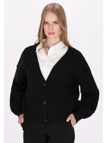 DreiMaster Klassik Damen Cardigan in Schwarz