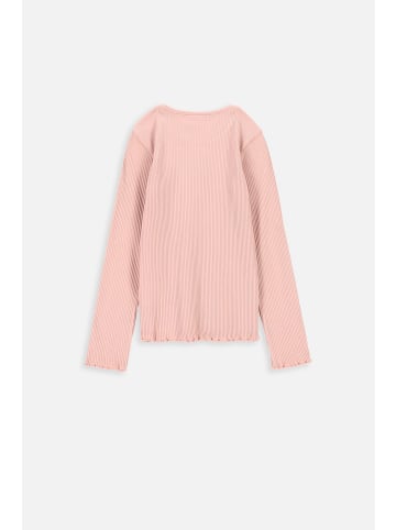 Coccodrillo Langärmeliges T-shirt in rosa