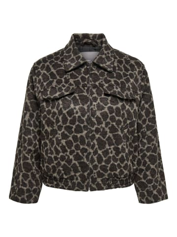 ONLY Carmakoma Jacke in Chocolate Torte