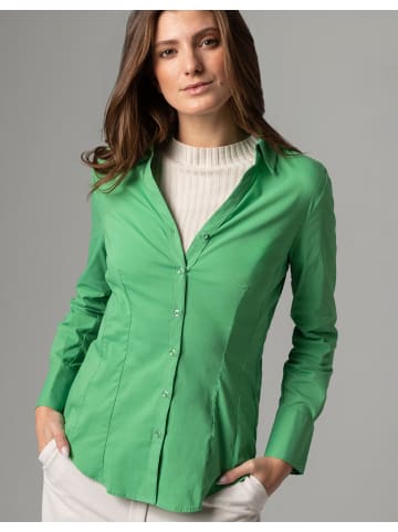 More & More Businessbluse in soft warm green