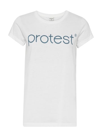 Protest " CLASSIC LOGO T-SHIRT in Seashelloffwhite