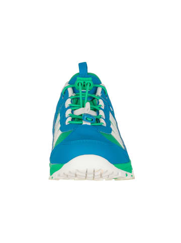 Trollkids Wanderschuh Hiker Low Tronfjell in emerald green/dynamic blue