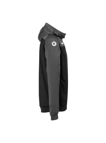 Kempa Trainingsjacke PRIME MULTI Kids in schwarz/anthra