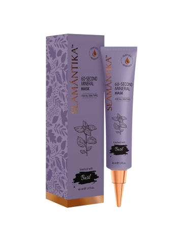 SEAMÁNTIKA Mineral-Maske Basilikum, 40ml