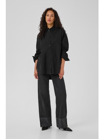 My Essential Wardrobe Langarm-Hemd SunnaMW Box fit in Black
