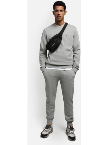 Napapijri Pullover "Balis Crew 1" in Grau