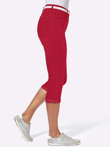 WITT WEIDEN Capri-Jeans in rot