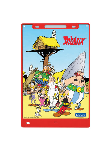 LEXIBOOK® Astérix Mehrfarben E-Ink Zeichentablett mit Schablonen 28 cm