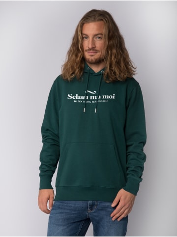 wat? Apparel Sweatshirt Schau ma moi dann seng mas scho in Glazed Green