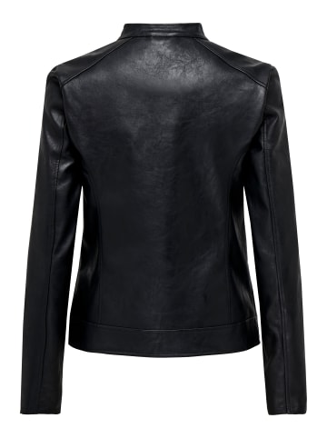 JDY Kunstlederjacke in Black
