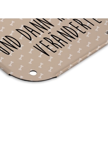 Mr. & Mrs. Panda tafel Hund Dogge mit Spruch in Hundeglück