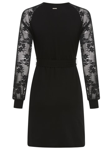 Laura Scott Spitzenkleid in schwarz