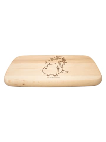 Mr. & Mrs. Panda Frühstücksbrett Einhorn Bube ohne Spruch in Transparent