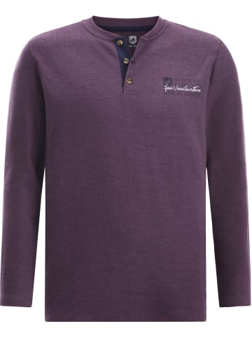 Jan Vanderstorm Langarmshirt IVOR in lila