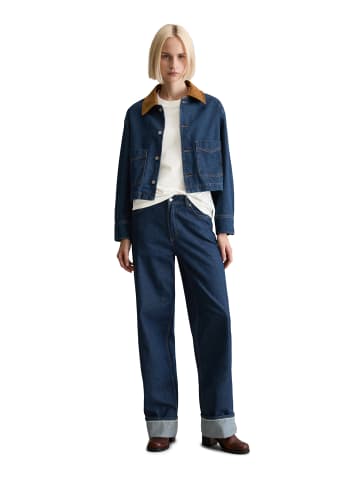 Marc O'Polo DENIM Jeansjacke im Barn-Stil loose in Dark Blue