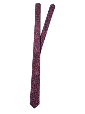Andrew James Krawatte in bordeaux marine - 0003