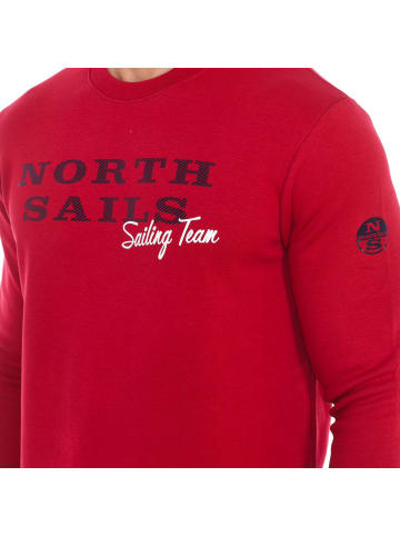 North Sails Sweatshirt in Red