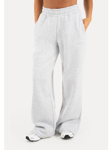 SMILODOX Damen Jogginghose Zadie in Grau Melange