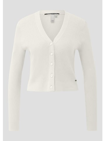 QS Strickjacke in 0200_ecru