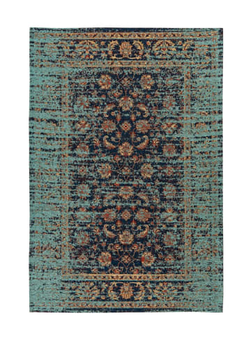 Teppich Boss Kurzflor Teppich Christoph 225 - Multi / Blau