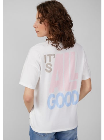 QS T-Shirt in 01D0_weiß