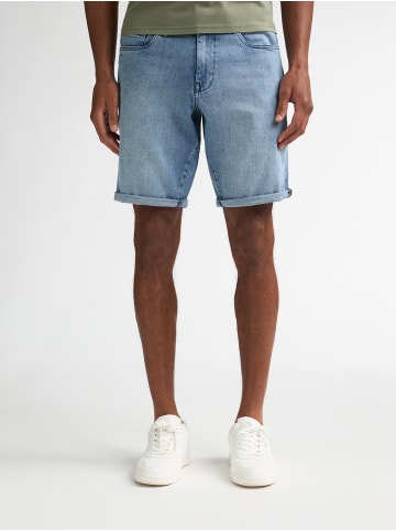 Bassano Regular Jeansshorts Shockwave in Blau