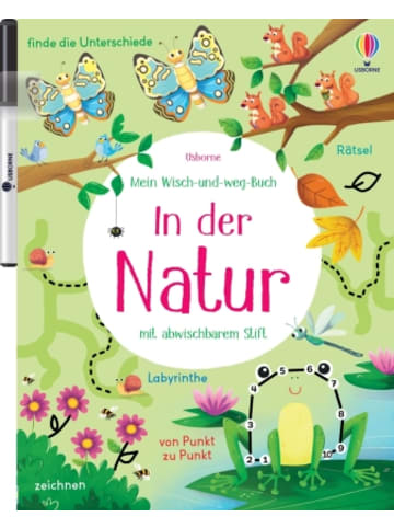 Usborn Buch - Mein Wisch-und-weg-Buch: In der Natur