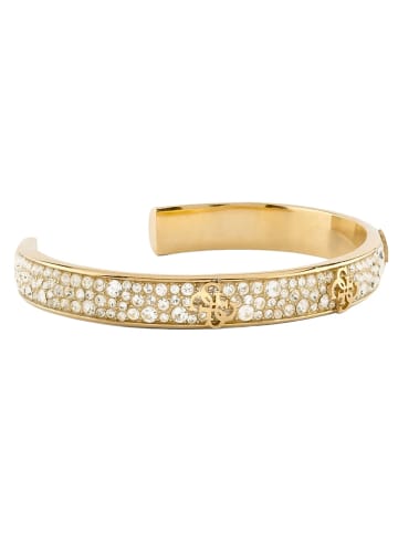 Damen-Armspange Multi Crystals Goldfarben L
