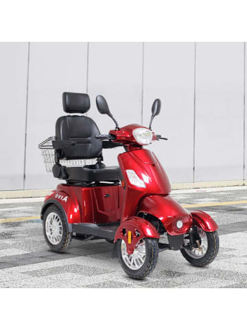 Arvo Seniorenmobil P400 in Rot 160x71x108cm