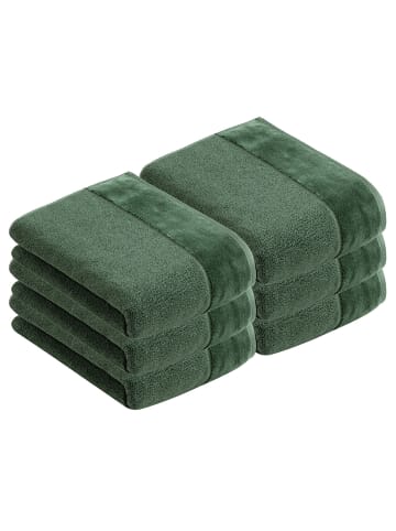 Vossen 6er Pack Duschtuch in green tea