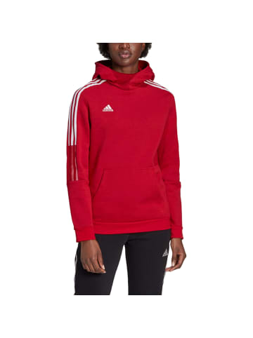 adidas Performance adidas Tiro 21 Sweat Hoodie in Rot