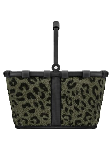 Reisenthel carrybag xs - Einkaufskorb 21 cm (cord sand) in teddy leo olive
