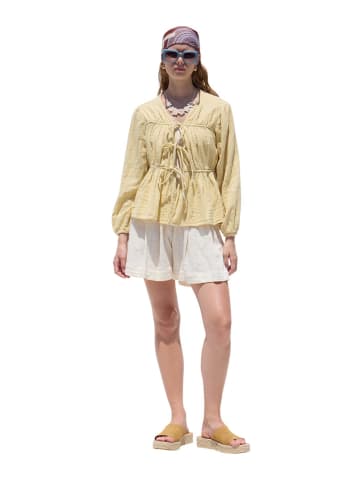 MANUKA Blouse in Pastellgelb