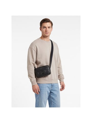 Lacoste Megagrain Umhängetasche 19.5 cm noir