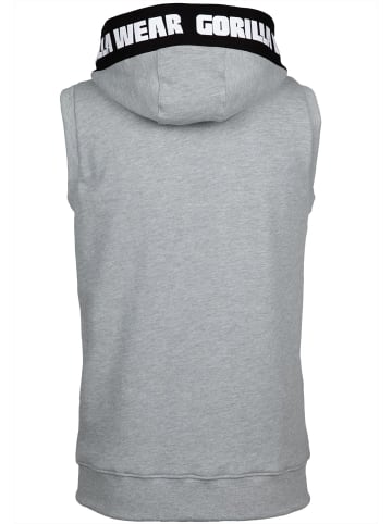 Gorilla Wear Milwaukee Kapuzenpulli mit Reißverschluss - Grau