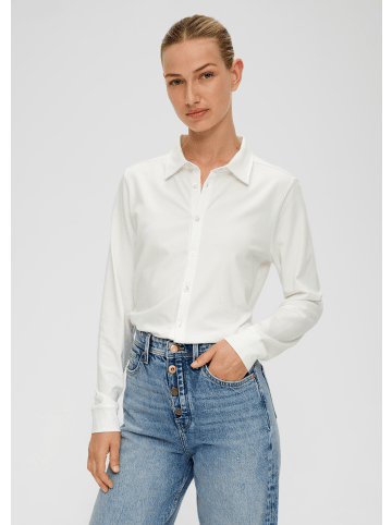 s.Oliver T-Shirt langarm in Creme